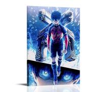 LYOZYMX Blue Lock - Póster decorativo de anime clásico de anime popular para pared, pintura decorativa para dormitorio, 20 x 30 cm, estilo marco