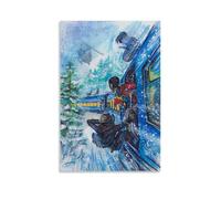 LYOZYMX Lupin The 3rd Classic Anime - Lienzo decorativo para pared, pintura decorativa para dormitorio, 60 x 90 cm, estilo sin marco