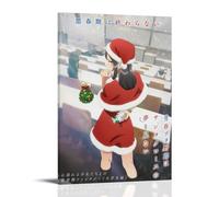 LYOZYMX Rascal Does Not Dream of Santa Claus - Póster clásico de anime popular para pared, pintura decorativa para dormitorio, 40 x 60 cm, estilo marco