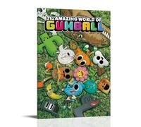 LYOZYMX The Amazing World of Gumball - Póster de anime clásico de anime popular para pared, pintura decorativa para dormitorio, póster de 40 x 60 cm, estilo marco