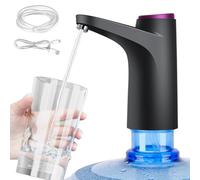 LYPPUL Dispensador de Agua Eléctrico, Dispensador de Bomba de Agua, Bomba de Botella de Agua de Carga USB, Dosificador Agua Garrafa para Botella Universal de 5 Galones