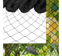 LYPPUL Malla Antipajaros, 7.5x15m Malla Gallinero, Red Antipajaros, Nylon Mallas para Gallinero, Redes de Caza Pajaros, Reutilizable Red antipajaros para Protección de Huertos Hortalizas Jardines