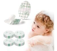 LYQNIHOB 40 Stickers Impermeables para Proteger Orejas de Bebés, Desechables y Ultrafinas, Transparentes, Adecuados para Natación, Baño, Ducha y Surf de Niños y Recién Nacidos,