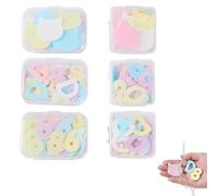 LYQNIHOB 6 pcs Hojas de Jabón, Papel de Jabón, Hojas de Jabón de Papel, Jabones de Papel Portátiles para Viajes y Campamentos - Jabón Lavado de Manos y Actividades al Aire Libre, color aleatorio