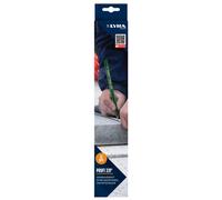 LYRA 3485002 L4313101, Steinhauerstift 331® ovalado, 30 cm de largo, diseño profesional, ideal para Marcas de piedra/hormigón, 12 unidades
