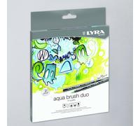 Lyra Aqua Brush Duo 12 Piezas Marcador Bi-Punta COD.6521120