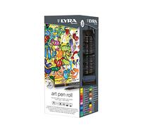 LYRA Art Pen - Rotuladores para Bellas Artes, redondo, punta fina, colores surtidos