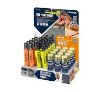 LYRA Dry Profi - Marcador para árboles y minas de repuesto de LYRA INK (pantalla mixta)