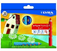 LYRA Groove triple uno 12 colores conjunto 3831120 NUEVO de Japón