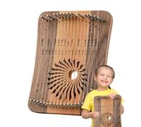 Lyra Harp - Instrumento para arpa portátil, 31 cuerdas, arpa Lyra de madera con 31 cuerdas - Instrumentos musicales cuerda apasionados de la música, instrumento reutilizable para adultos y niños