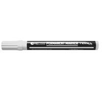 LYRA L4050001-1 LYRA - Marcador permanente (2-4 mm, para marcas profesionales en superficies lisas y rugosas, 1 unidad), color blanco