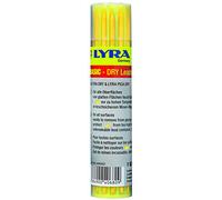 Lyra - Minas de grafito, mina Amarillo, 12 unidades, apto para todas las superficies, borrable color - 4490007