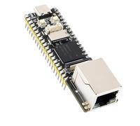 Lyra-Plus-M RK3506G2 Micro Linux Development Board with Ethernet Port and Pinheader, 256MB Flash, Tri-core Cortex-A7 and Cortex-M0 Processor, 128MB DDR3L, 24 RMIO Pins for Robot and Drone Applications