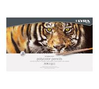 LYRA Rembrandt Polycolor, Lápices de Colores para Bellas Artes, redondo, Estuche de Metal, colores surtidos, 36 unidades