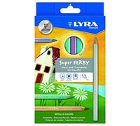 Lyra Super Ferby Metallic, estuche 12 Unidades