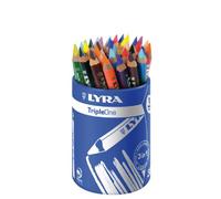 LYRA Triple Uno Pot L3643360 36 lápices de colores a juego