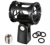 LYRCRO Soporte de micrófono antivibración para micrófono de escopeta condensador como Rode NTG-1 NTG-2 NTG-3 NTG-4 NTG-4+ NTG-5 Sennheiser MKE 600