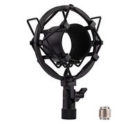 LYRCRO - Soporte universal para micrófono de condensador de 44 a 49 mm de diámetro