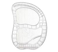 Lyre Harp 21 Cuerda De Metal, Con Llave De Ajuste, Plectrum, Conjunto Adicional De Cuerdas Y Bolsa, Regalo For Los Amantes De La Música For Principiantes For Niños Adultos
