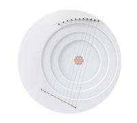 Lyre Harp 8/11/15 cuerdas-diseño de luna llena, instrumentos profesionales de cuerda de madera, regalo de música portátil Lye Harp for niños adultos (Color : 11 Strings)