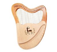 Lyre Set Music Harp Small 21 24 27 Cuerdas Madera Maciza Caoba Instrumento portátil Regalo Lira Arpa para Principiantes