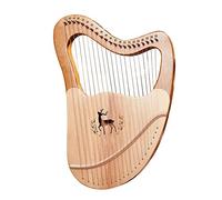 Lyre Set Music Harp Small 21 24 27 Cuerdas Madera Maciza Caoba Instrumento portátil Regalo Lira Arpa para Principiantes