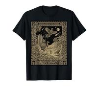 Lyrebird Constellation Tarot Card Oculto Camiseta