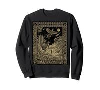 Lyrebird Constellation Tarot Card Oculto Sudadera