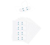 Lyreh 120uds Cinta Lifting Facial, Parches Invisibles Lifting Cuello Cinta Reafirmante Instantánea Cuello Contorno Facial Tiras Adhesivas Impermeables Reafirmantes para Papada Mejillas Piel Flácida