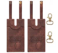 Lyreh 2uds Western Bota Cartera de Cuero Mujer con Cierre a Presión, Moda Cartera de Cuero con Llavero para Mujer Crédito Tarjetero