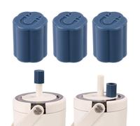 Lyreh 3uds Tapones Magnéticos Pajitas para BrüMate, Prácticos Cubiertos de Silicón para Vasos Accesorios Compatibles con Todas Las Tazas Era y Resa Ideales Escalada y Picnics (Azul Oscuro)