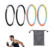 Lyreh 4uds Bandas Soporte Tendón Rotuliano, Banda Rótula Silicone Estabilizador con Bolsa Almacenamiento Rodillera Elástica Patela para Hombres Mujeres Carrera Fútbol Senderismo y Deportes (Color 7)