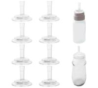 Lyreh 8uds Tetinas para NUK Sippy Cup, Recambios Biberones Reutilizables Silicona Tetinas Suaves Herramientas Prácticas Beber Sin Fugas Adecuado para NUK Sippy Cup