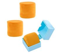 Lyreh Cilíndrico Molde para Cake Pops, Plástico Formador de Círculos Cake Pops Divertido Molde Hornear para Manualidades DIY Cumpleaños Boda Postres (Azul)