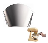 Lyreh Escudo Vertedor Batidora Compatible con Kitchenaid Recipiente para Mezclar de Acero Inoxidable, Tolva Vertedor Batidora de Acero Inoxidable Accesorio Batidora Buen Ayudante de Cocina