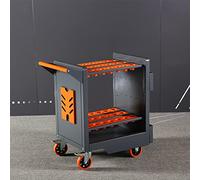 LYREIGN Tool Cart CNC Tool Cart, CNC Tool Transfer Cart, Square Type Trolley, CNC Tool Holder Rack CNC Tool Holders Cart,CNC Tool Holder Cart