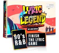 Lyric Legend - Juego de trivia musical R&B para letras de los 90 - Divertidos juegos de música y regalos de música - Trivia perfecta de los 90, juegos de los 90 y juegos de trivia de los 90 para