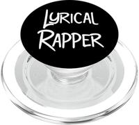 Lyrical Rapper Rap Letras Artista de grabación de Arte MC Rapero PopSockets PopGrip para MagSafe