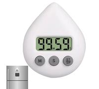 Lyricalist Classroom Timer - Waterproof Shower Timer, Kitchen Timers for Cooking | Suction Cup Compact Timing Device with LCD Display for Kitchen Cooking, Showering, Classroom, Working