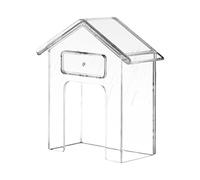 Lyricalist Weather Proof Rain Shield - Ring Doorbell Cover, House Shape Transparent Rain Cover | Ring Doorbell Protector for Door Locks, Door Knobs, universals Protector for Visual Doorbells
