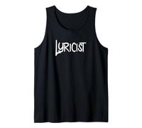 Lyricist Hip Hop Rap Music Poetry Poem Writer Lyricism MC Camiseta sin Mangas
