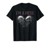 LyricLyfe-Long Sleeve Shirt-Achy Breaky Heart -I'm a Mess Camiseta