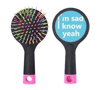 Lyrics I Am Sad Art Deco Fashion Salon - Cepillo para desenredar el cabello, base de cojín