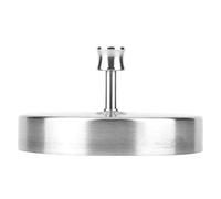 lyrlody 304 Herramienta de Prensa de Hamburguesas de Acero Inoxidable Herramienta de Altura Ajustable Diseño Desmontable para Cocina Casera Segura y Resistente con Artesanía Fina