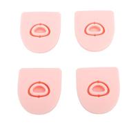 lyrlody 4 Tapón de Silicona Antiderrames para Tapa, Repuestos para Tapa de Botella de Agua con Diseño a Prueba de Fugas, para Botella de Agua FreeSip, sin BPA (Rosada)