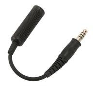 lyrlody Adaptador U174 Militar a Civil para Comtac, Sordin, TCI, Z Tactical, Sonido HiFi con PTT