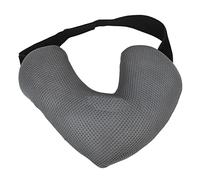lyrlody Almohada para Mastectomía, Cojín para Lumpectomía, Algodón Suave Transpirable con Correa Ajustable para Hombro, Alivio de Presión en Brazo y Axila, para Recuperación de Cáncer de (Grey)