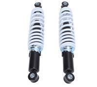 lyrlody Amortiguador Trasero Ajustable de Motocicleta, Suspensión de Resorte de Repuesto 300mm con Carga 220LBS para Mini Dirt Bike Scooter Pocket Cart