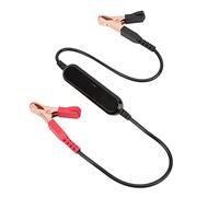 lyrlody Analizador de Batería de Automóvil, Material ABS, Probador Integral de Carga de Batería para Vehículos de 6 V-12 V, Análisis del de Carga y Arranque para Automóviles de Gasolina y Diésel