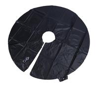 lyrlody Anillo de Riego por Goteo de árbol, Bolsa de Agua de PVC Reutilizable de 10 Galones, Gran Capacidad, Riego Eficiente, de Goteo Continuo, Proteger los árboles de la Sequía, Evitar la (BLACK)
